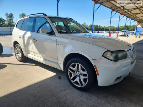 2008 BMW X3 3.0Si VIN WBXPC93458WJ23068 фото 4