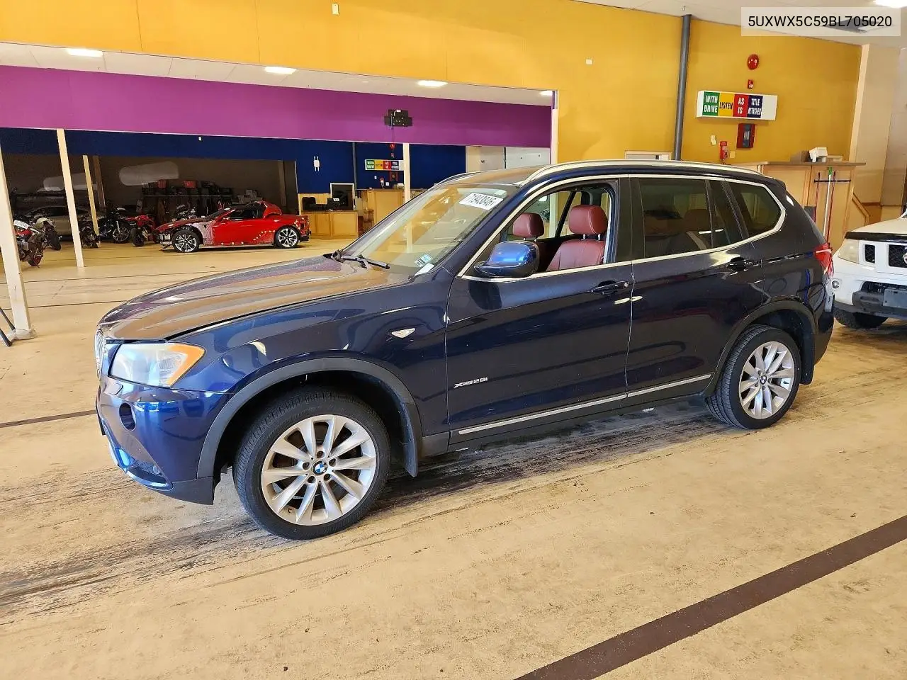 2011 BMW X3 xDrive28I VIN 5UXWX5C59BL705020 фото 1