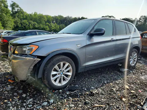 5UXWX9C51D0A16460 — 2013 BMW X3, Передняя часть (Front End), фото до ремонта