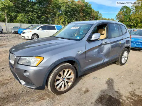 5UXWX9C5XD0A28350 — 2013 BMW X3, Сторона, фото до ремонта