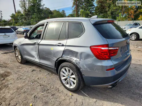 2013 BMW X3 xDrive28I VIN 5UXWX9C5XD0A28350 фото 2