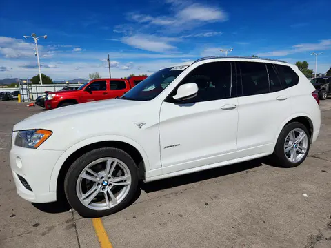 5UXWX7C58E0E82554 — 2014 BMW X3, Боковая часть (Side), фото до ремонта