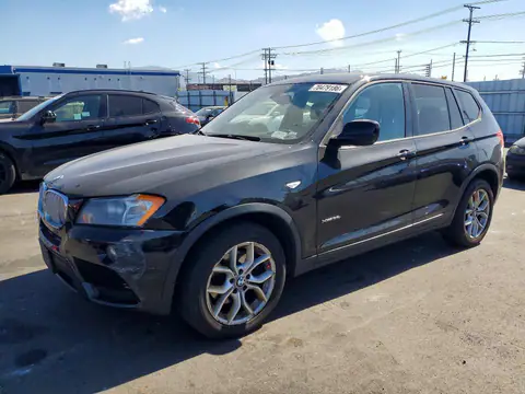 5UXWX7C52E0E82761 — 2014 BMW X3, Передняя часть (Front End), фото до ремонта