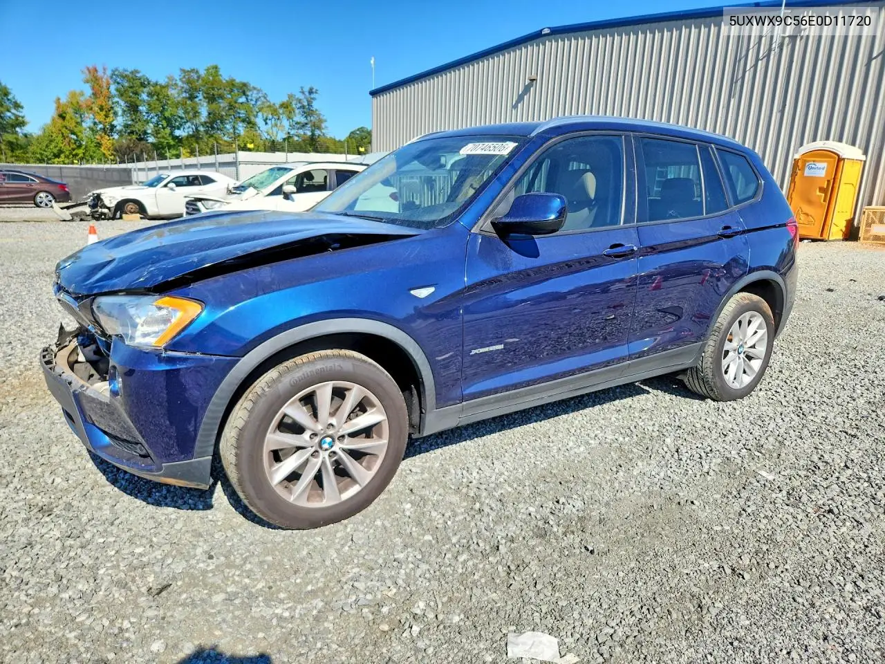 2014 BMW X3 xDrive28I VIN 5UXWX9C56E0D11720 фото 1