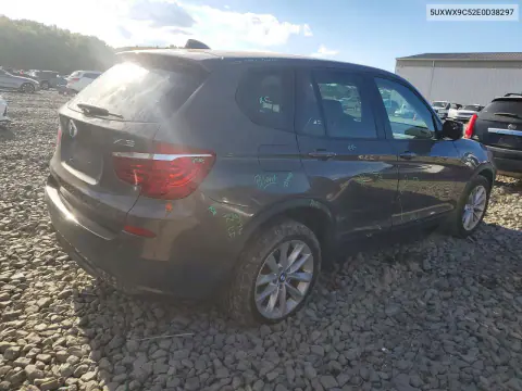 2014 BMW X3 xDrive28I VIN 5UXWX9C52E0D38297 фото 3