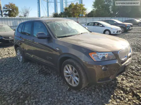 2014 BMW X3 xDrive28I VIN 5UXWX9C52E0D38297 фото 4