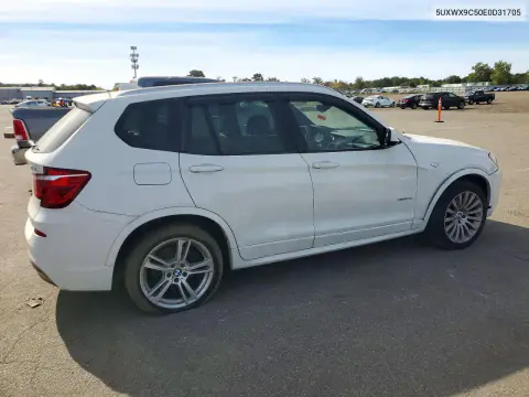 2014 BMW X3 xDrive28I VIN 5UXWX9C50E0D31705 фото 3