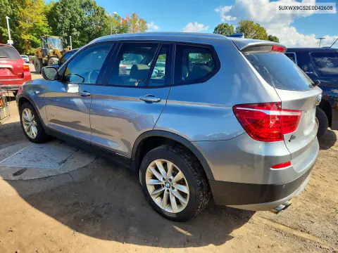 2014 BMW X3 xDrive28I VIN 5UXWX9C52E0D42608 фото 2