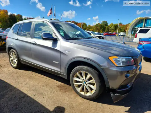 2014 BMW X3 xDrive28I VIN 5UXWX9C52E0D42608 фото 4