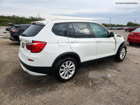 2014 BMW X3 xDrive28I VIN 5UXWX9C53E0D32864 фото 3
