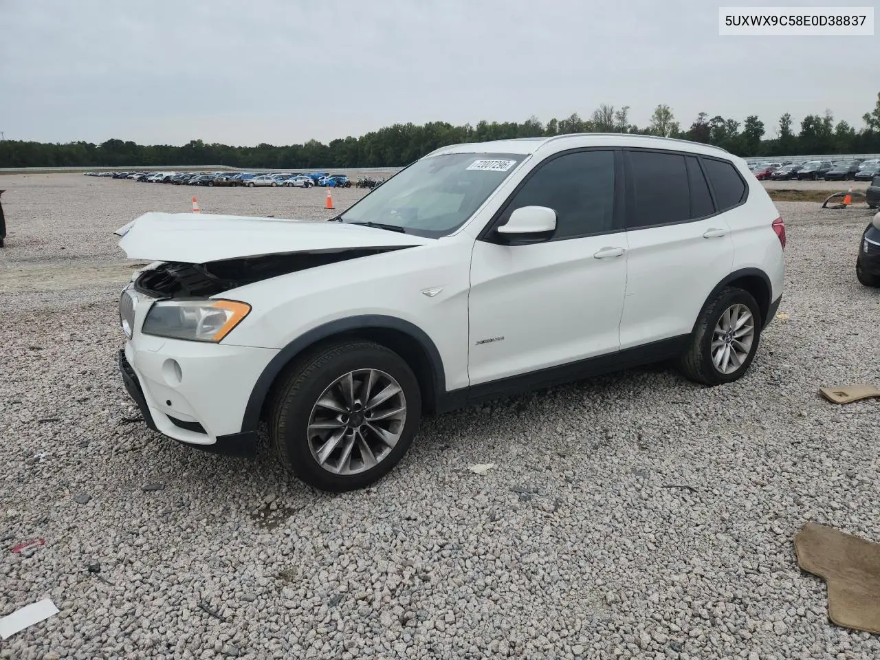 2014 BMW X3 xDrive28I VIN 5UXWX9C58E0D38837 фото 1