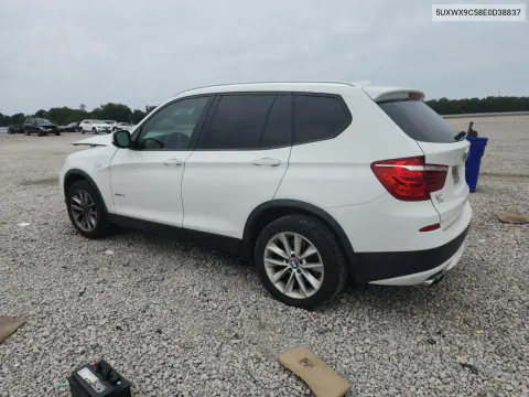 2014 BMW X3 xDrive28I VIN 5UXWX9C58E0D38837 фото 2