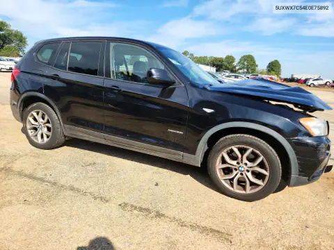 2014 BMW X3 xDrive35I VIN 5UXWX7C54E0E75892 фото 4