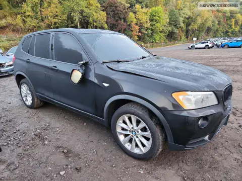 2014 BMW X3 xDrive28I VIN 5UXWX9C50E0D36080 фото 4