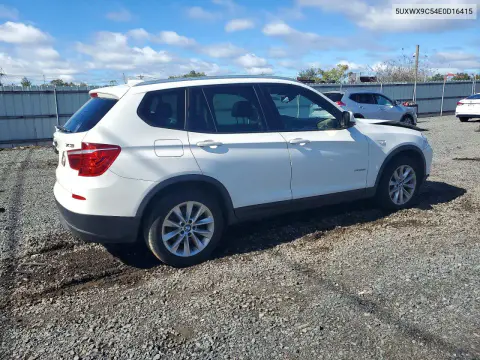 2014 BMW X3 xDrive28I VIN 5UXWX9C54E0D16415 фото 3