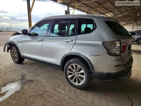2014 BMW X3 xDrive28I VIN 5UXWX9C58E0D13145 фото 2