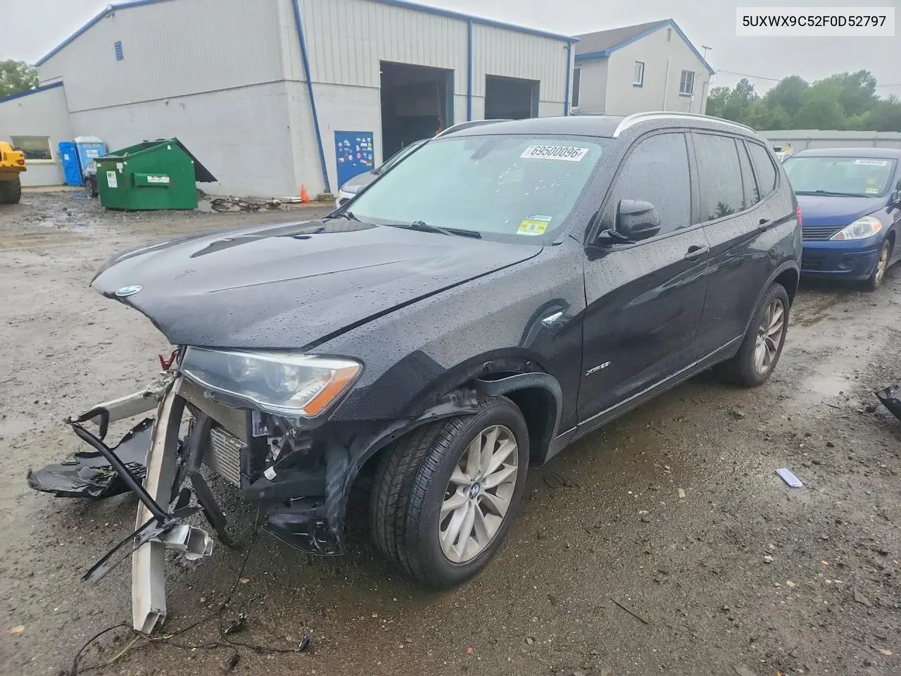 2015 BMW X3 xDrive28I VIN 5UXWX9C52F0D52797 фото 1