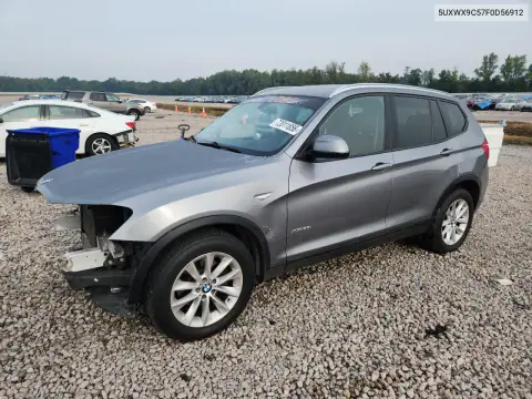 5UXWX9C57F0D56912 — 2015 BMW X3, В ремонте было отказано, фото до ремонта