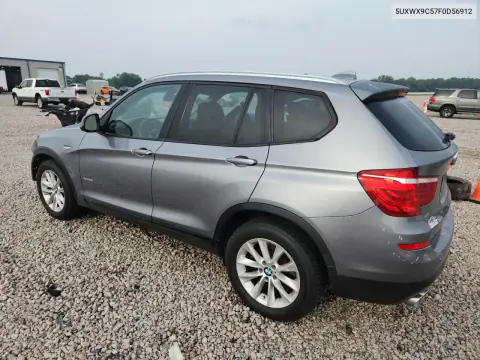 2015 BMW X3 xDrive28I VIN 5UXWX9C57F0D56912 фото 2