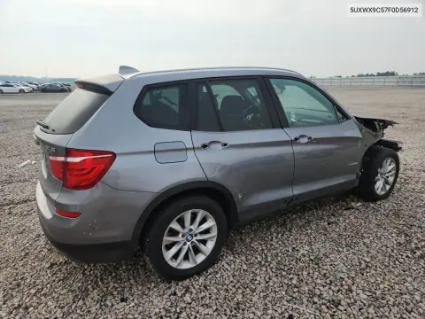 2015 BMW X3 xDrive28I VIN 5UXWX9C57F0D56912 фото 3