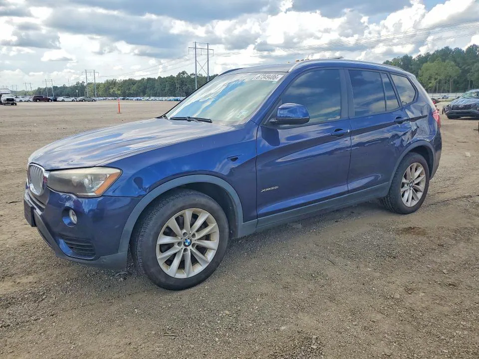 2016 BMW X3 VIN 5UXWX9C59G0D78735 фото 1