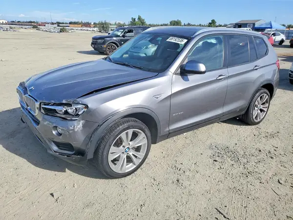 5UXWZ7C59G0T43351 — 2016 BMW X3, Передняя часть (Front End), фото до ремонта