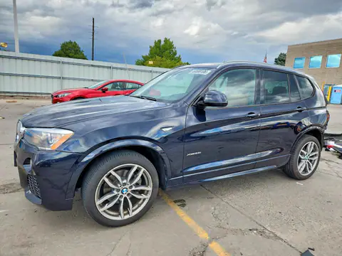 5UXWX9C52G0D63543 — 2016 BMW X3, Задняя часть (Rear End), фото до ремонта