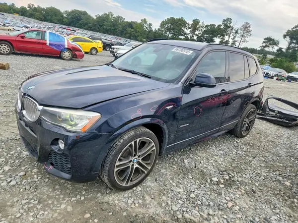5UXWX7C55G0K36996 — 2016 BMW X3, Задняя часть (Rear End), фото до ремонта