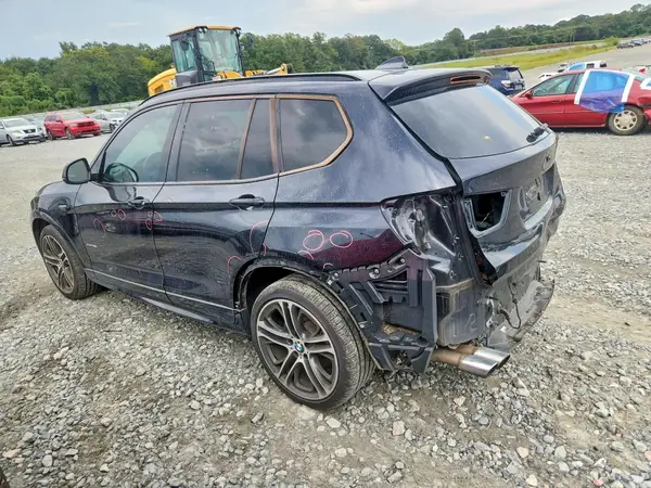 5UXWX7C55G0K36996 — 2016 BMW X3, фото 2 с аукциона Copart, Задняя часть