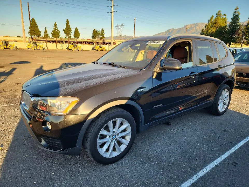 2016 BMW X3 VIN 5UXWX9C57G0D82282 фото 1