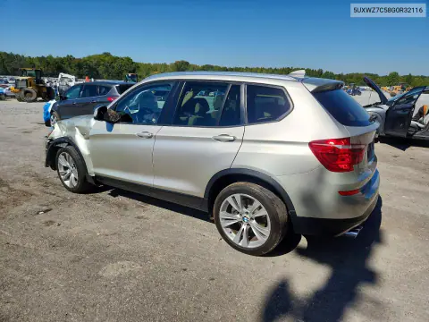 2016 BMW X3 Sdrive28I VIN 5UXWZ7C58G0R32116 фото 2