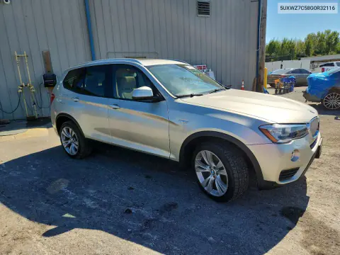 2016 BMW X3 Sdrive28I VIN 5UXWZ7C58G0R32116 фото 4