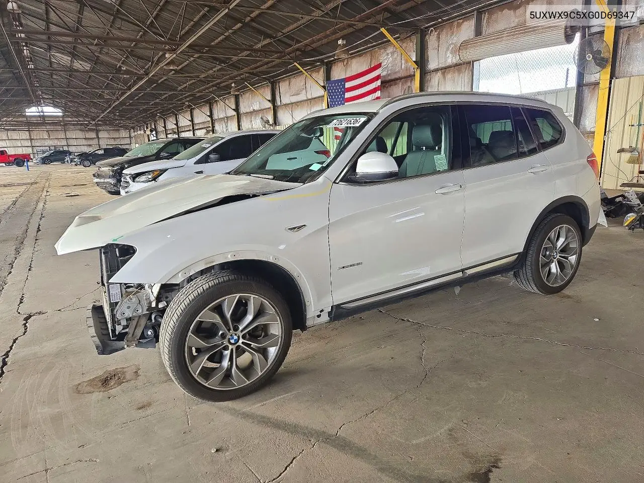 2016 BMW X3 xDrive28I VIN 5UXWX9C5XG0D69347 фото 1