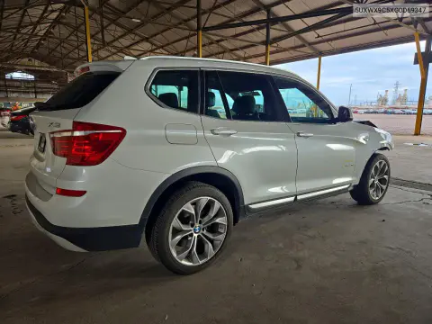 2016 BMW X3 xDrive28I VIN 5UXWX9C5XG0D69347 фото 3