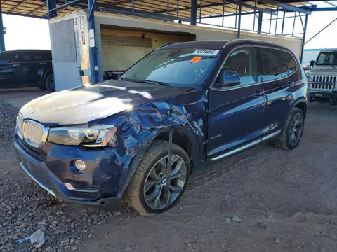 5UXWX9C32H0W74287 — 2017 BMW X3, Передняя часть (Front End), фото до ремонта