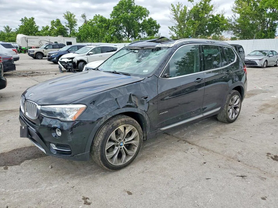 2017 BMW X3 VIN 5UXWX7C31H0U43479 фото 1