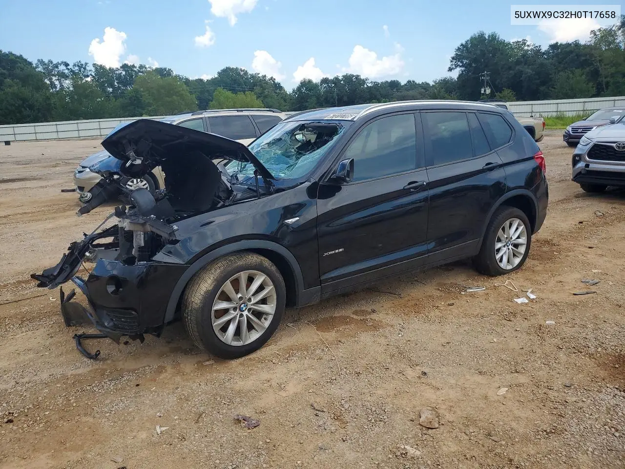 2017 BMW X3 xDrive28I VIN 5UXWX9C32H0T17658 фото 1