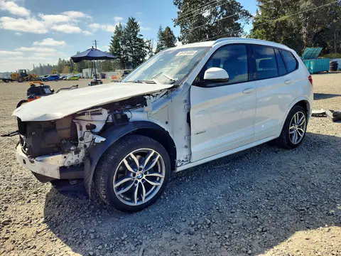 5UXWX9C3XH0W78958 — 2017 BMW X3, Передняя часть (Front End), фото до ремонта