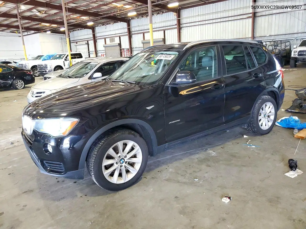2017 BMW X3 xDrive28I VIN 5UXWX9C39H0W69507 фото 1