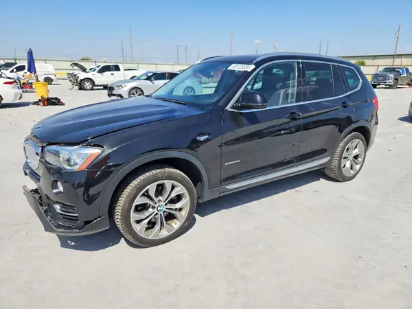 5UXWX9C31H0T18395 — 2017 BMW X3, Передняя часть (Front End), фото до ремонта