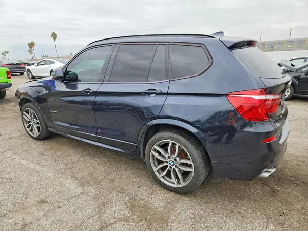 5UXWX9C31H0W67217 — 2017 BMW X3, фото 2 с аукциона Copart 25.09.2026, Передняя часть