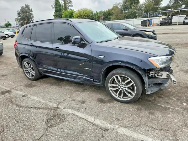 5UXWX9C31H0W67217 — 2017 BMW X3, фото 4 с аукциона Copart 25.09.2026, Передняя часть