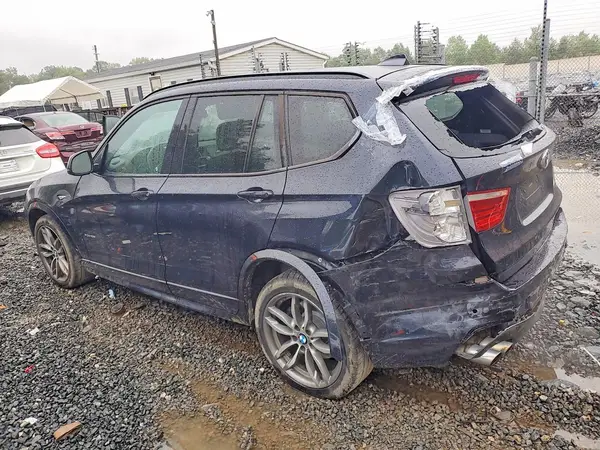 5UXWX9C5XH0D97859 — 2017 BMW X3, фото 2 с аукциона Copart, Задняя часть