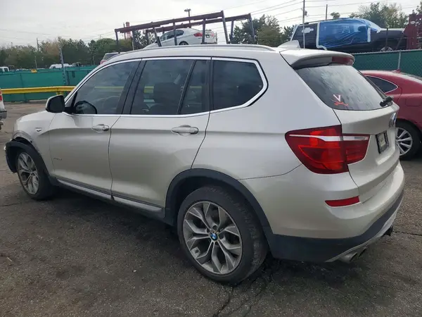 2017 BMW X3 VIN 5UXWX7C55H0U41509 фото 2