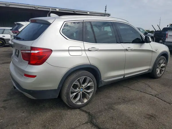 2017 BMW X3 VIN 5UXWX7C55H0U41509 фото 3