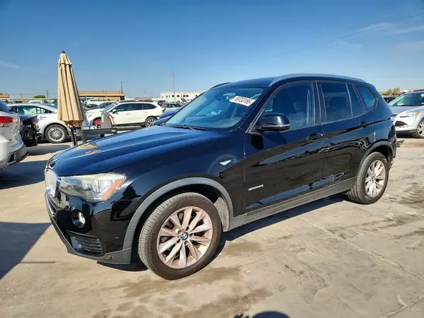 5UXWZ7C38H0V87802 — 2017 BMW X3, Задняя часть (Rear End), фото до ремонта