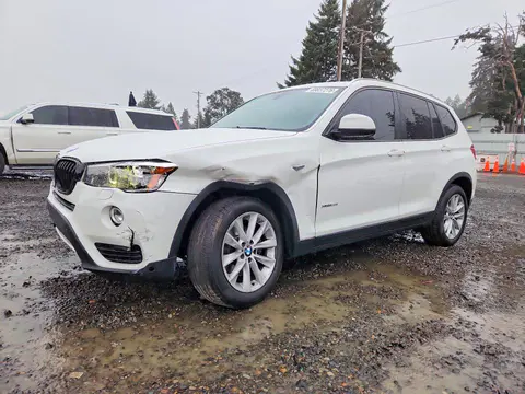 5UXWX9C37H0W79792 — 2017 BMW X3, Передняя часть (Front End), фото до ремонта
