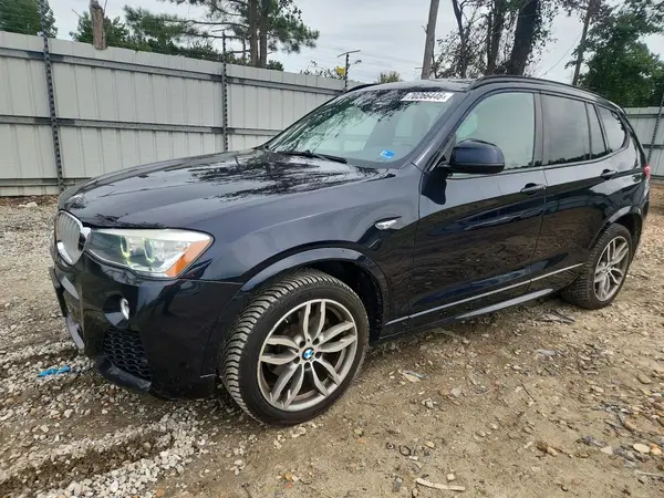 5UXWX9C50H0T02903 — 2017 BMW X3, Задняя часть (Rear End), фото до ремонта