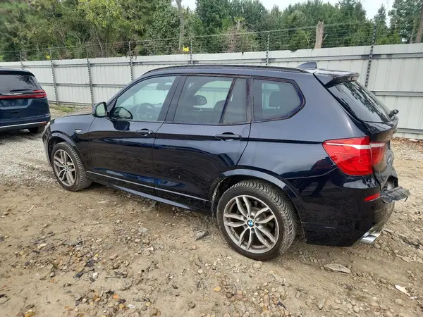5UXWX9C50H0T02903 — 2017 BMW X3, фото 2 с аукциона Copart 06.10.2026, Задняя часть