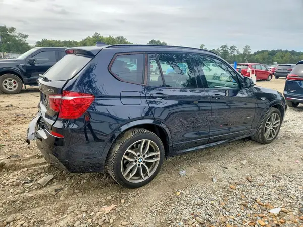 5UXWX9C50H0T02903 — 2017 BMW X3, фото 3 с аукциона Copart 06.10.2026, Задняя часть